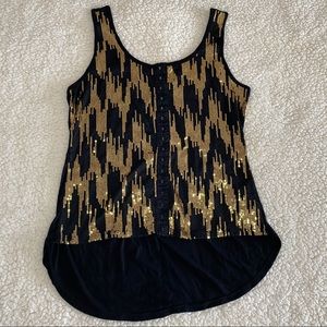 Sequin Tank Top
